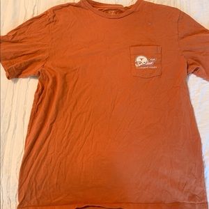 vineyard vines longhorns short sleeve tee